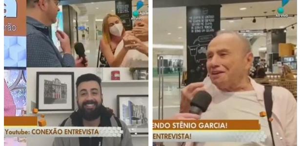 Stenio García fue expulsado a la fuerza de una entrevista que le dio su esposa;  Ver el vídeo