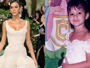 Look milionário de Bruna Marquezine no MET Gala tem inspiração na infância