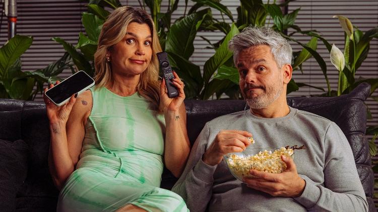 Flávia Alessandra e Otaviano Costa em cena de "Lia & Léo" no episódio "Uma Escolha Difícil"