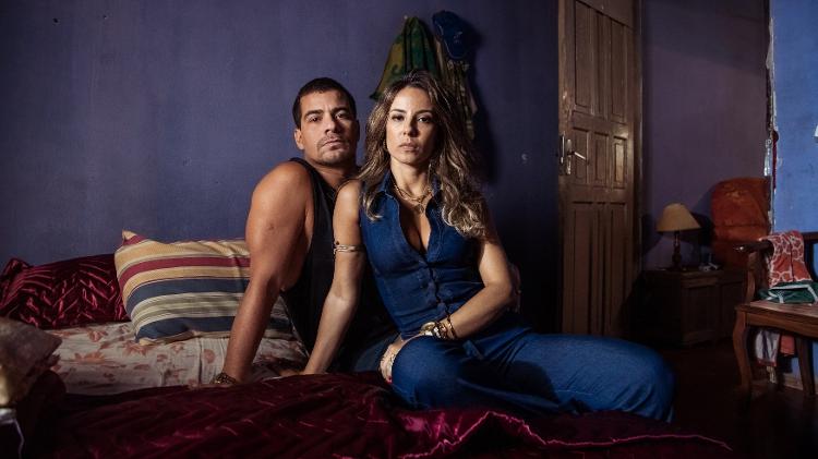 Jurusa (Andreia Horta) e Bradock (Thiago Martins) em "Cidade de Deus: a Luta Não Para"