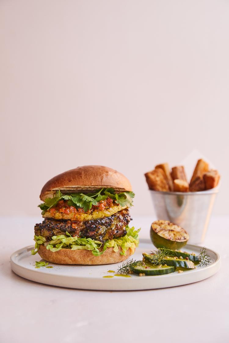 Next-Level Chicken Burger, do Jamie Oliver Kitchen Next-Level Chicken Burger, do Jamie Oliver Kitchen