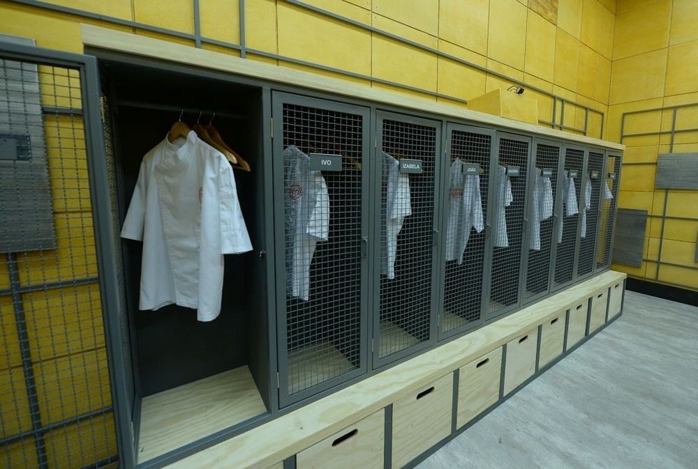 27.set.2016 - "MasterChef" ganha um vestiário para a versão "Profissionais". Cada participante terá direito a um armário para guardar seus pertences - Francisco Cepeda/AgNews