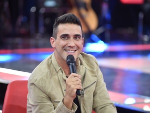 André Marques revela na coletiva do "The Voice Kids" ter mantido casamento em segredo - Mauricio Fidalgo /Globo
