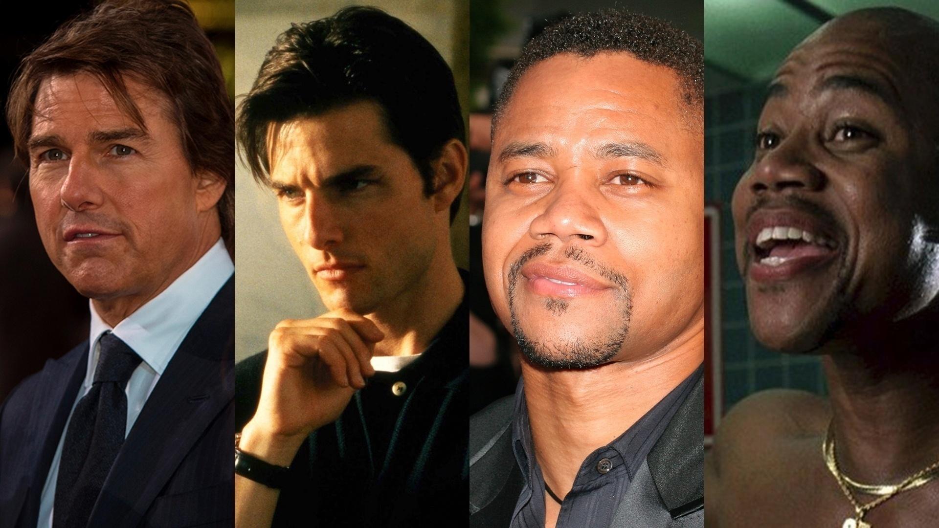 Tom Cruise e Cuba Gooding Jr. - Montagem