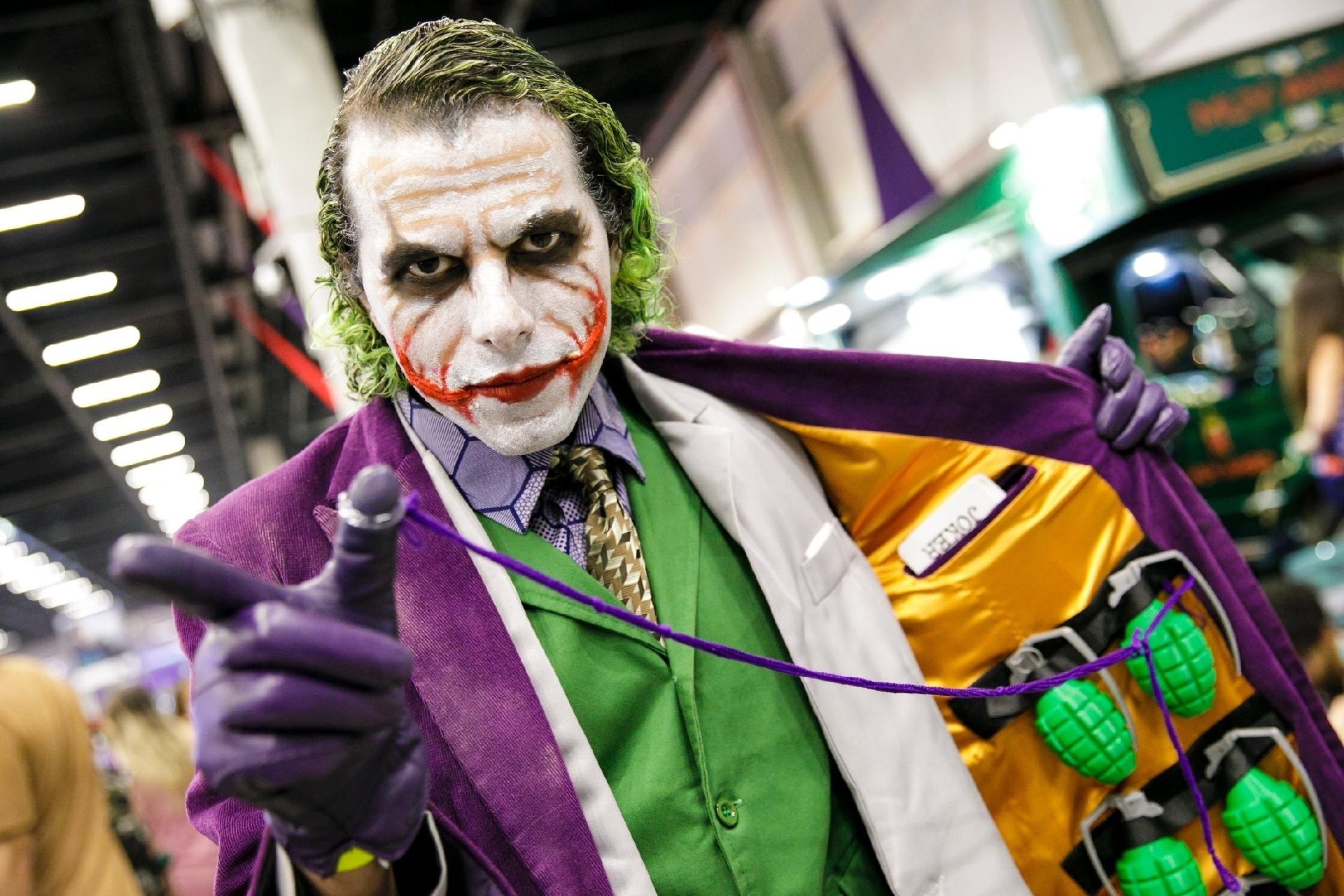 Impressionante versão do Coringa de Heath Ledger - Mariana Pekin/UOL