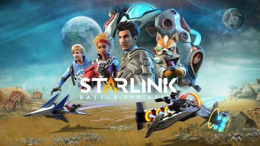 Fox e sua Arwing estarão em "Starlink: Battle For Atlas" - Divulgação