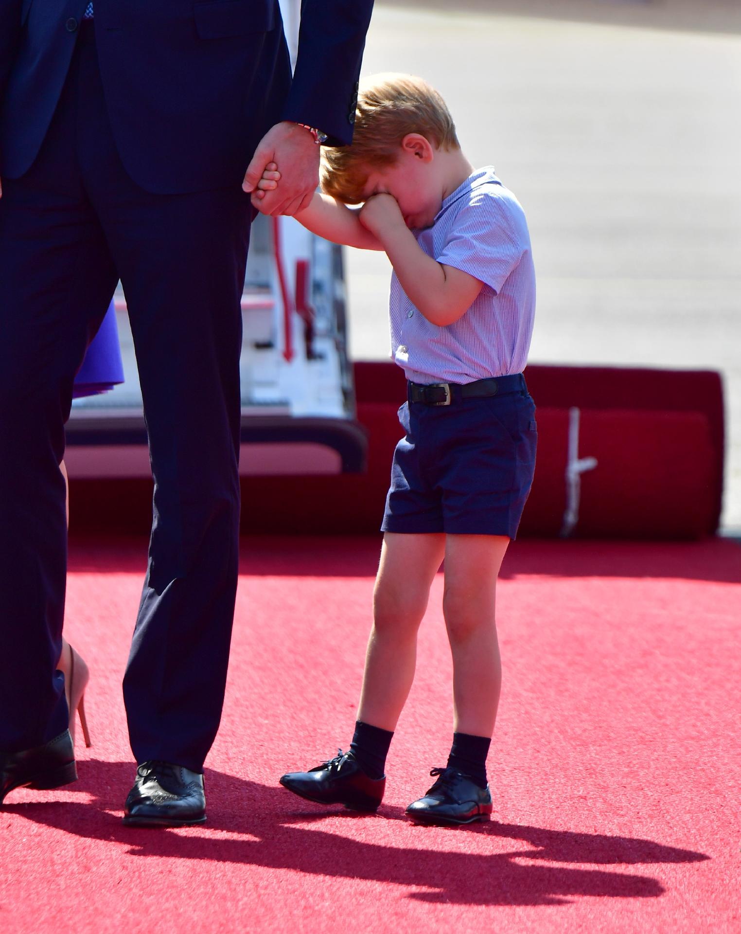 Manha real: As vezes em que George e Charlotte fizeram "birra" em público - Getty Images