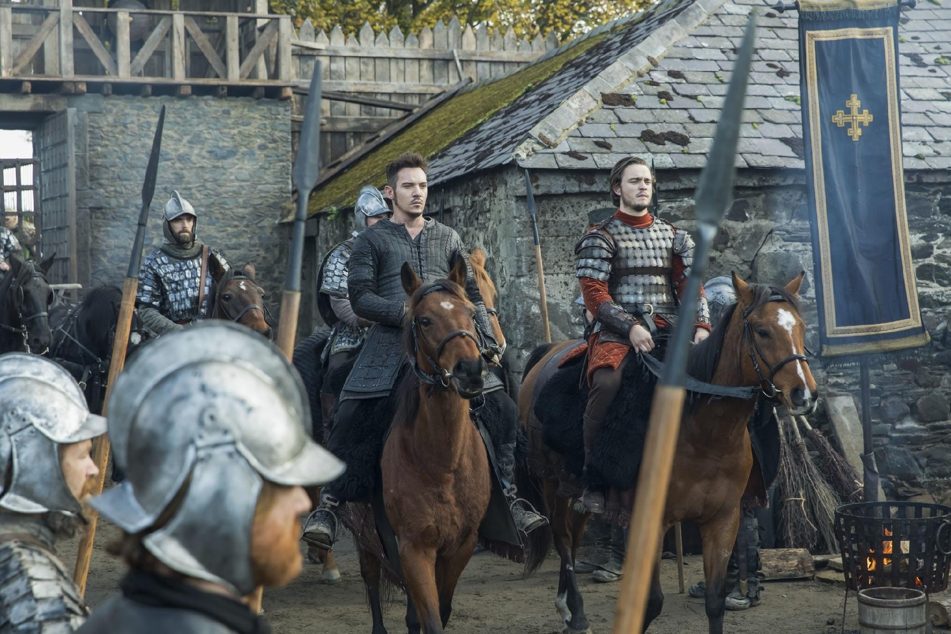 O bispo Heahmund (Jonathan Rhys Meyers) retorna em cena do 11º episódio da 5ª temporada de "Vikings" - Divulgação