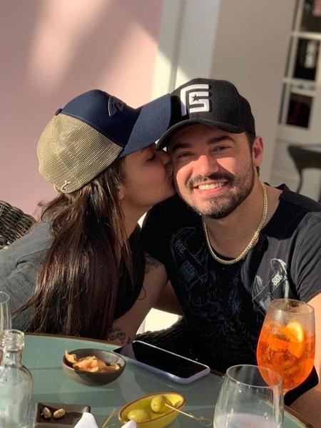 Maiara e Fernando Zor estão juntos desde março e, nas redes sociais, ela revela seu "lado ciumenta" - Reprodução/Instagram