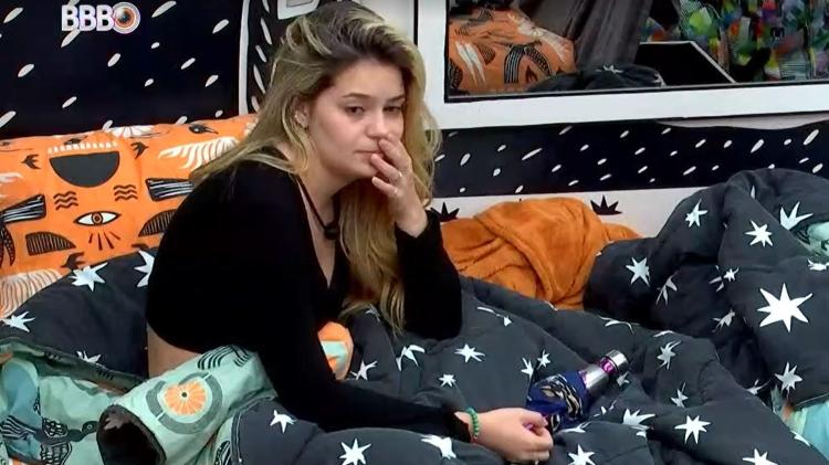 BBB 21: Viih Tube conversa com Gilberto após formação de paredão - Reprodução/ Globoplay - Reprodução/ Globoplay