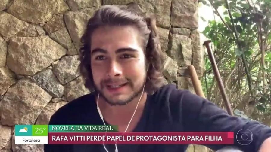 Rafael Vitti comenta sobre a filha no "É de Casa" - Reprodução / Globo