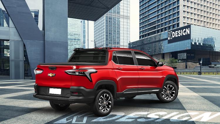 Projeção da nova picape da Chevrolet - Kleber Silva - KDesign AG/Reprodução - Kleber Silva - KDesign AG/Reprodução