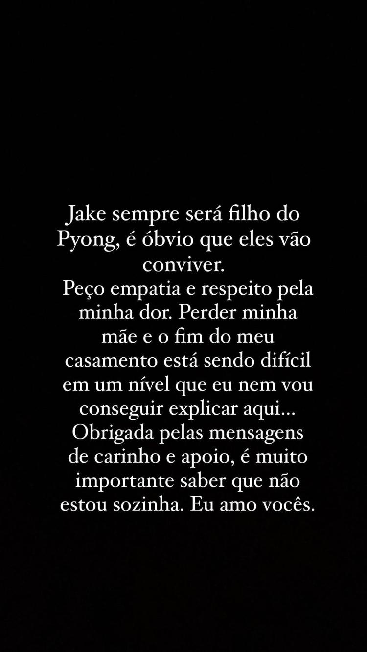 Sammy Lee compartilhou texto - Reprodução/Instagram @sammylee - Reprodução/Instagram @sammylee