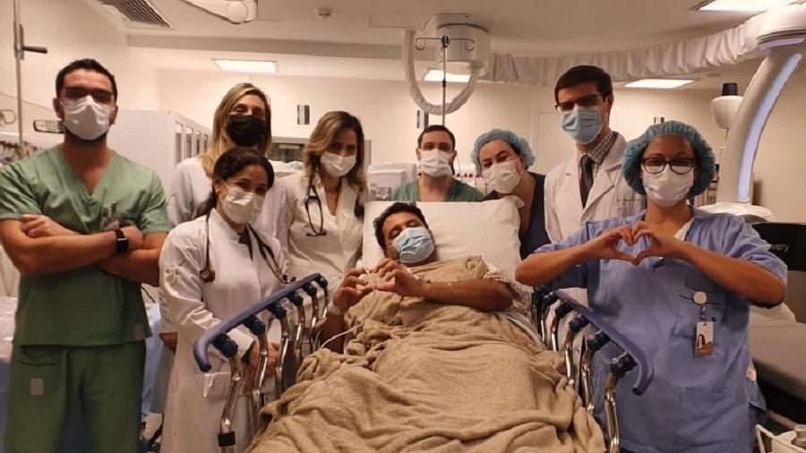 Geraldo Luis passa por cateterismo após dores no peito - Reprodução/Instagram