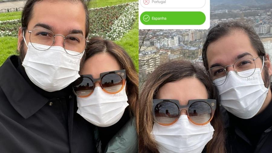 Fátima Bernardes e Túlio Gadêlha curtem dias de férias na Espanha - Reprodução/Instagram