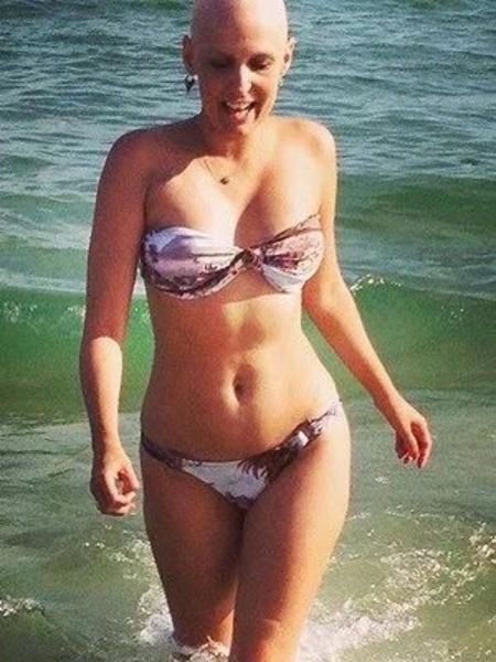 Flávia com o biquíni - Arquivo Pessoal - Arquivo Pessoal