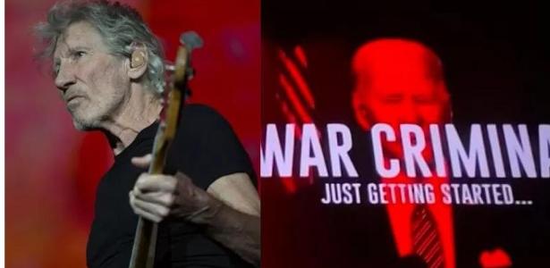 Roger Waters levanta polémica al colocar a Biden en una feria criminal