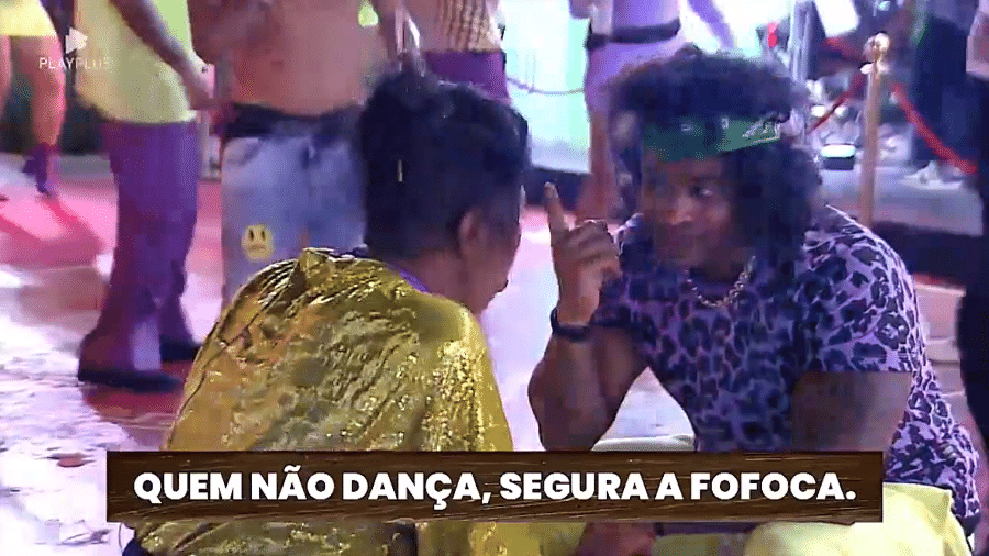 A Fazenda 2023: Cezar Black desabafa com Márcia Fu - Reprodução/Playplus