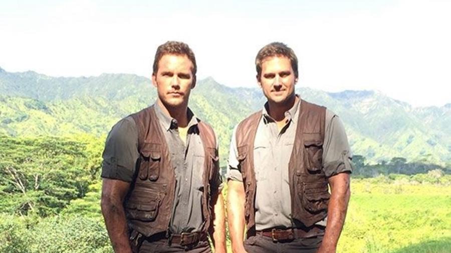 Tony McFarr, dublê de Chris Pratt (direita), morre aos 47 anos - Reprodução/Instagram