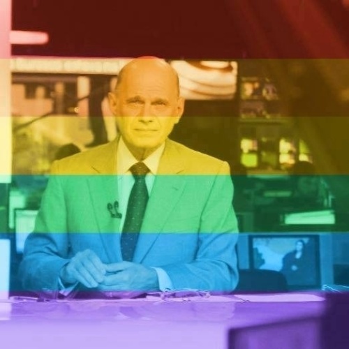 26.jun.2015 - O jornalista Ricardo Boechat, apresentador do Jornal da Band, aplicou o filtro com a bandeira LGBT em seu perfil no Facebook