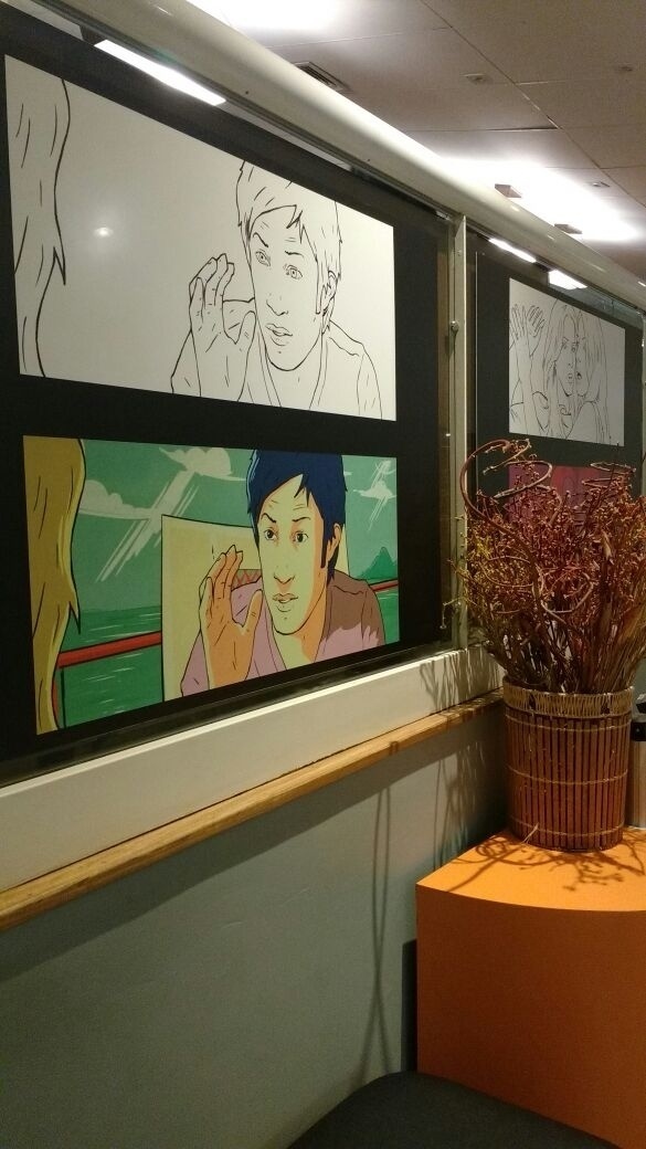 O filme "Zoom", dirigido por Pedro Morelli e que chega aos cinemas no dia 31 de março, tem seus frames, storyboards e desenhos expostos no Reserva Cultural (avenida Paulista, 900). - Divulgação