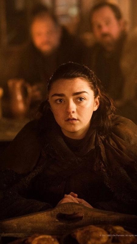 Arya Stark em cena da sétima temporada de "Game of Thrones" - Divulgação/HBO
