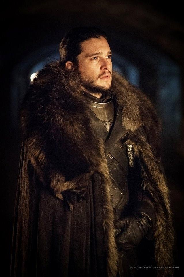 Jon Snow (Kit Harington) em imagem da sétima temporada de "Game of Thrones" - Divulgação/HBO