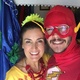 Fantasiados, Fátima Bernardes e Túlio Gadêlha curtem o pré-Carnaval de Pernambuco - Reprodução/Instagram