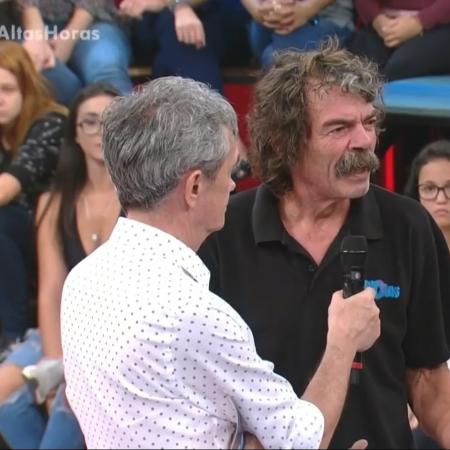 Waldir fez um discurso emocionado - Reprodução/TV Globo - Reprodução/TV Globo