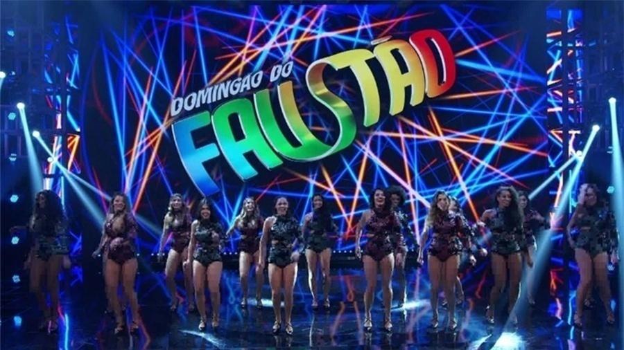 Bailarinas dão show no "Domingão do Faustão" - Reprodução/TV Globo