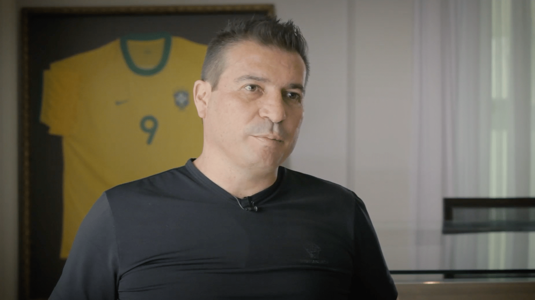 Ex-jogador Luisão fala sobre Asa Branca no documentário - Divulgação