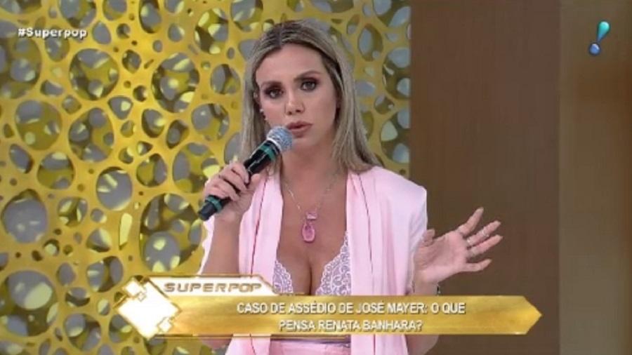 Renata Banhara participa do "Superpop" - Reprodução/RedeTV!
