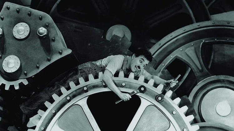 Charles Chaplin em Tempos Modernos - Divulgação - Divulgação