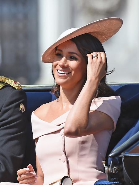 Meghan no último Trooping The Colour - Getty Images