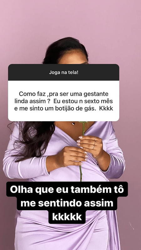 Simone respondeu perguntas dos fãs no Instagram Stories - Reprodução/Instagram - Reprodução/Instagram