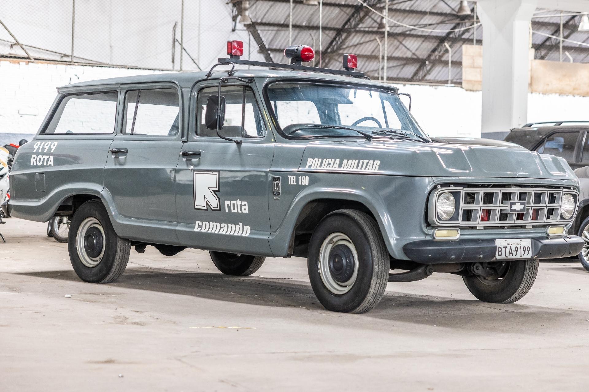 Chevrolet Veraneio 1988 da Rota PM-SP - Marcos Camargo/UOL
