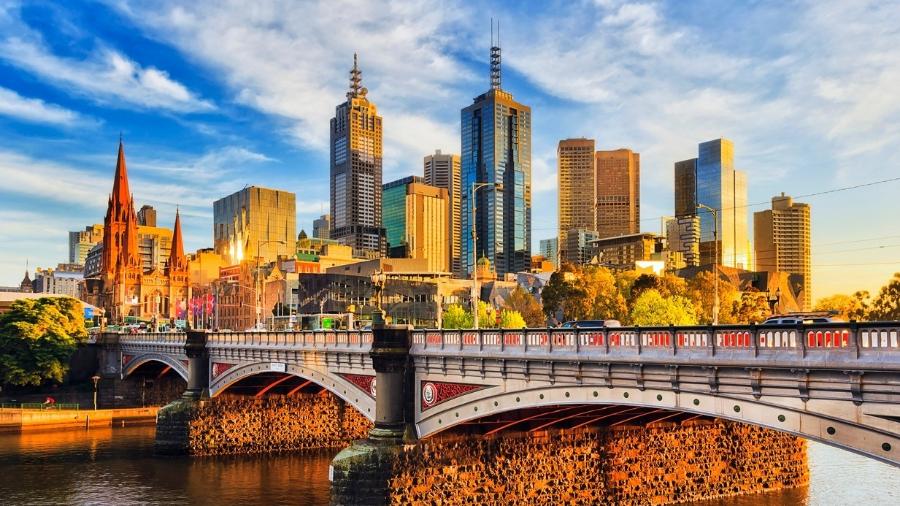 Melbourne, Austrália: País exigirá vacinação de portadores de visto, trabalhadores especializados e estudantes internacionais - Zetter/Getty Images/iStockphoto