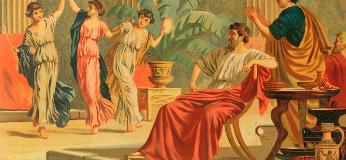 Como gelavam a bebida nos banquetes da Grécia Antiga? Spoiler: não era em copos Stanley - Universal Images Group via Getty