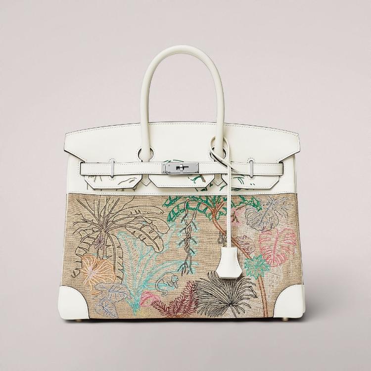 Birkin bag, tropical Faubourg model - Press Release/Hermès - Press Release/Hermès