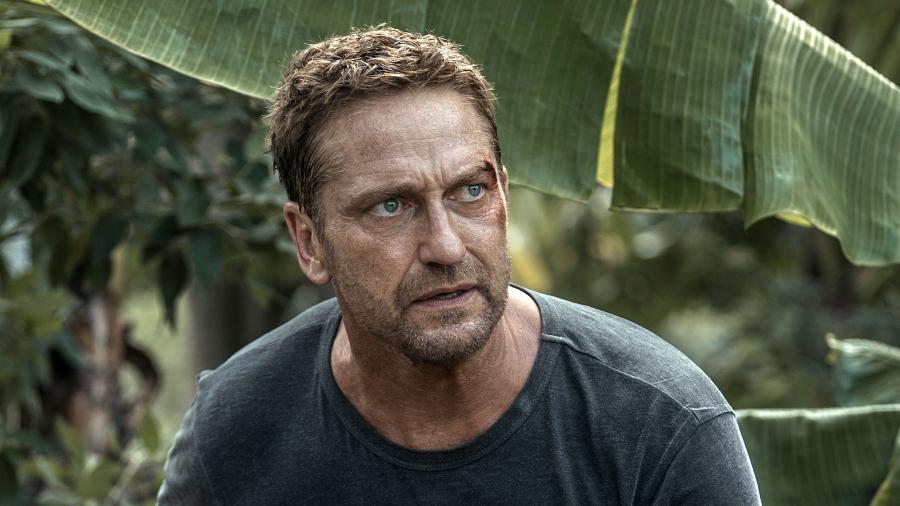 Gerard Butler como Brodie Torrance em "Alerta Máximo" - Divulgação/ Kenneth Rexach