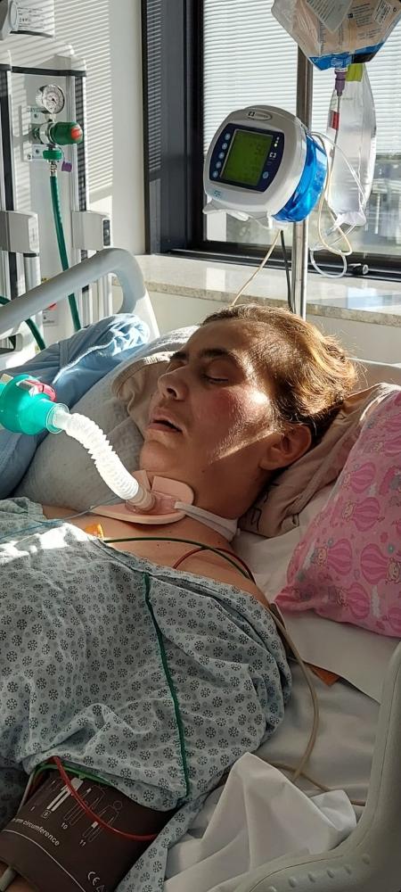 Doralice ficou um ano internada para se recuperar da doença