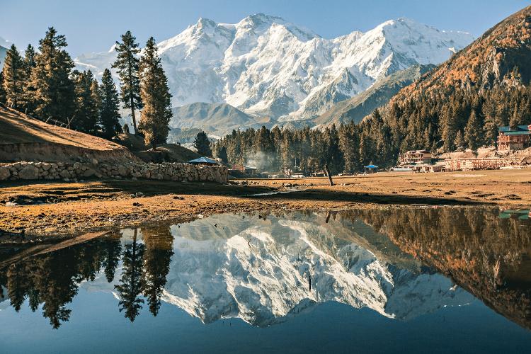 Montanha Nanga Parbat, no Paquistão