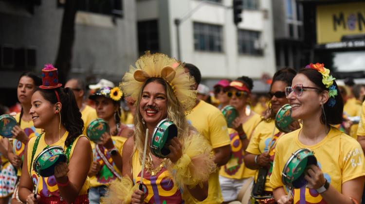 O Monobloco, no Rio de Janeiro, fecha o fim de semana do pós-Carnaval