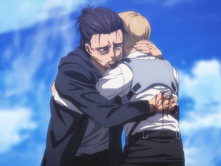 Eren chorando em "Attack on Titan" - Reprodução