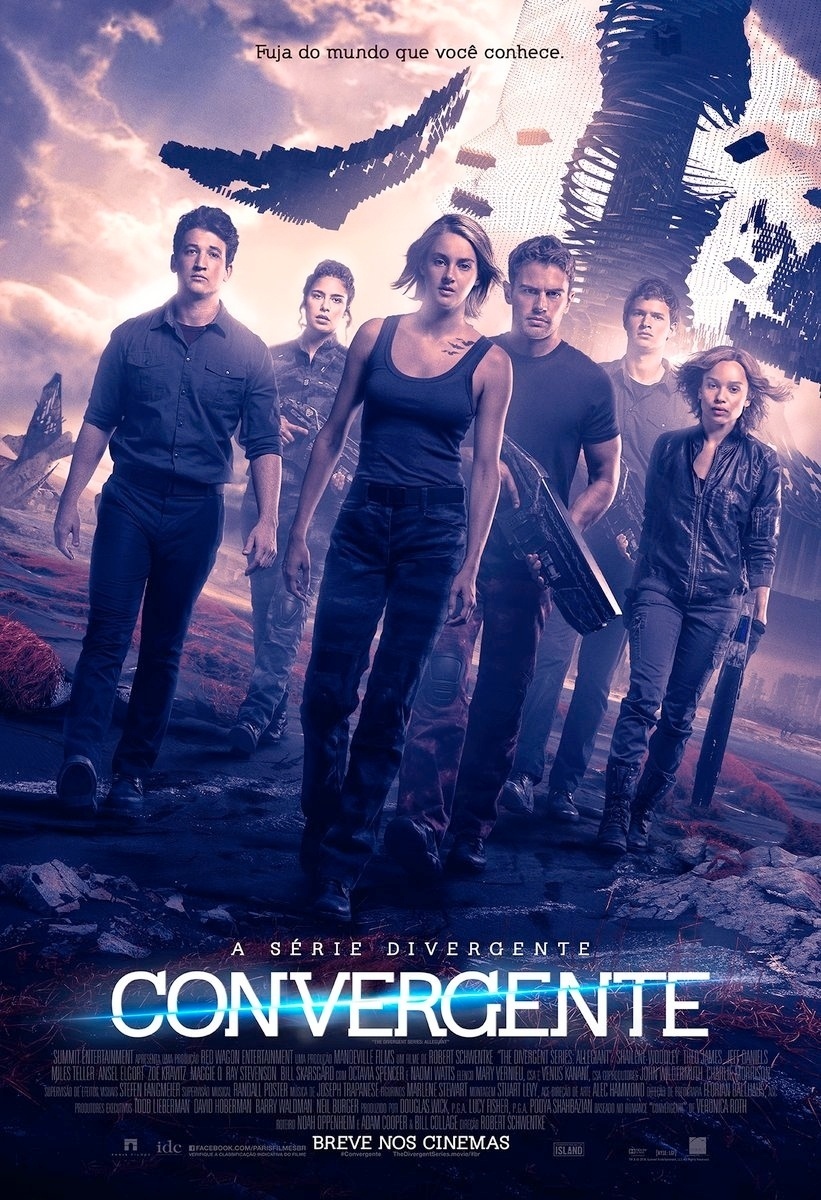 Pôster do filme "A Série Divergente: Convergente" - Divulgação