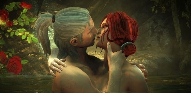 A série "The Witcher" é marcada por cenas picantes entre o protagonista Geralt e diversos pares românticos - Reprodução