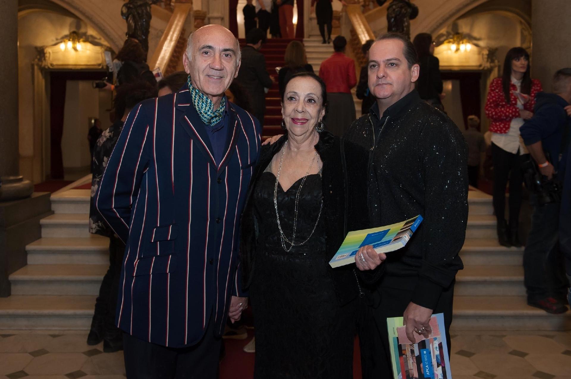 Cerimônia de entrega do 60º Prêmio da Associação Paulistas de Críticos de Arte (APCA), que ocorreu no Teatro Municipal de São Paulo - Samuel Chaves/Brazil News