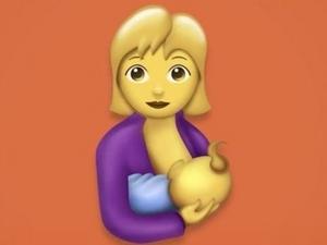 Mulher amamentando está entre os novos emojis  - Reprodução/Emojipedia - Reprodução/Emojipedia