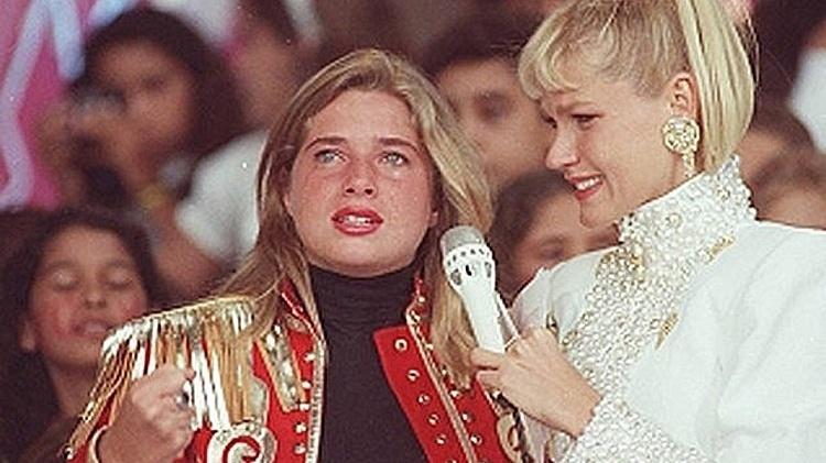 Leticia Spiller como Paquita de Xuxa - Reprodução/TV Globo - Reprodução/TV Globo