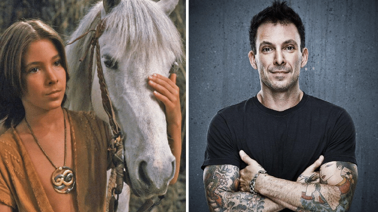Antes e depois de Noah Hathaway, o Boxey de "Battlestar Galactica" - Reprodução/Montagem - Reprodução/Montagem